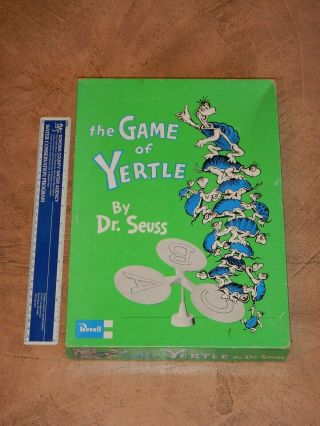 Vintage,  1960 Revell - The Game Of Yertle,  By Dr.  Seuss - 100 Complete