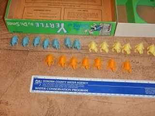 VINTAGE,  1960 REVELL - THE GAME OF YERTLE,  BY DR.  SEUSS - 100 COMPLETE 7
