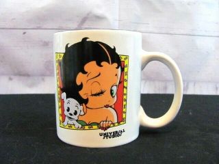 Vintage Betty Boop Universal Studios Coffee Mug Cup 1995