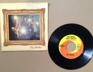 The Beatles - Strawberry Fields Forever/penny Lane - Capital Records,  45 Rpm