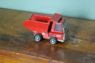 Vintage Buddy L Dump Truck Old Pressed Steel Tin Toy Red 5
