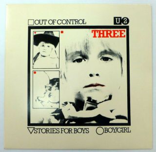 U2 7 " Out Of Control/stories For Boys/boy - Girl Cbs Ireland Press Near Rp178