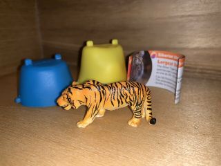 Yowie Siberian Amur Tiger Series 4 Toy Figurine Collectible