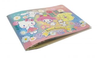 Sanrio Characters Hello Kitty Melody Pompompurin Cinnamoroll Sticker Album