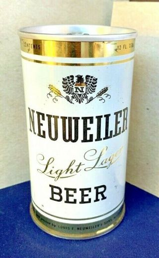Neuweiler Light Lager Zip Tab Beer Can,  Allentown,  Pa Usbc Ii 98 - 10