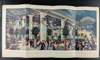 RARE circa 1910s 20s HOTEL ASTOR Times Square York City Great Illustrations 4