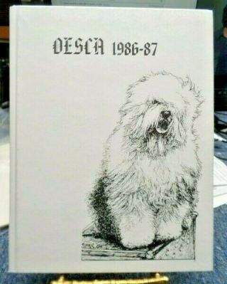 Old English Sheepdog Club Of America 1986 - 1987 Yearbook Oesca