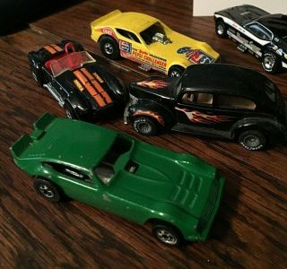 Redline hot wheel and other older collectible.  Cobra,  Mustang 5