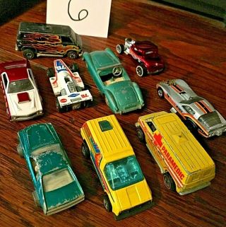Redlines hot wheels and others.  AMX 2