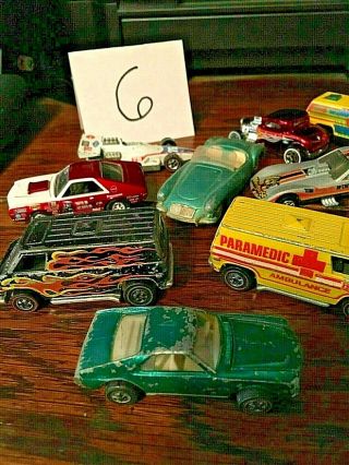 Redlines hot wheels and others.  AMX 4