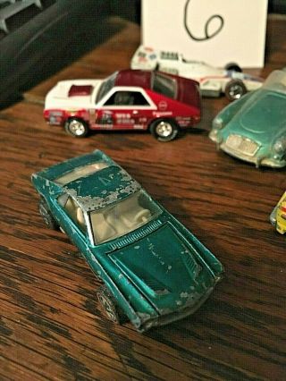 Redlines hot wheels and others.  AMX 5