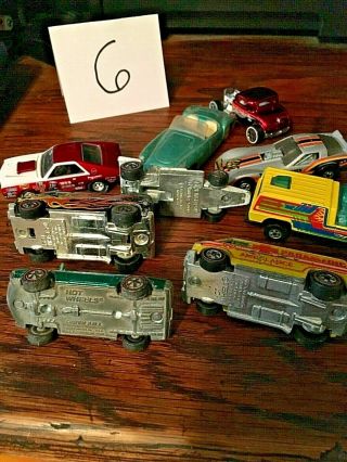Redlines hot wheels and others.  AMX 6