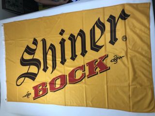 Shiner Bock Brewery Beer Banner Flag 3 