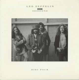 Led Zeppelin,  Bbc Sessions (disc 4) Lp Test Pressing Ss