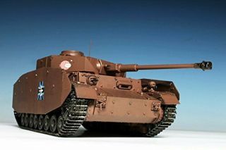 Girls Und Panzer 1/35 Iv Tank Ausf.  D Kai H Class Type Ankou Team 3