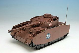 Girls Und Panzer 1/35 Iv Tank Ausf.  D Kai H Class Type Ankou Team 7