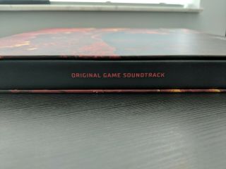 Doom 4 RED LP Box Set Vinyl Record Soundtrack W/ Slipmat Bethesda.  Timed Limited 3