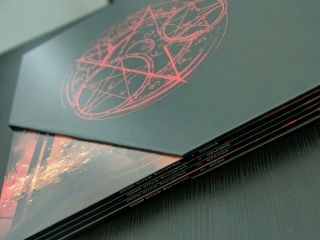 Doom 4 RED LP Box Set Vinyl Record Soundtrack W/ Slipmat Bethesda.  Timed Limited 5