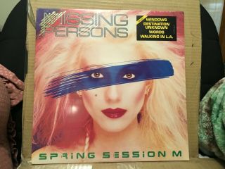 Missing Persons Walking In L.  A.  Words Destination Unknown Record