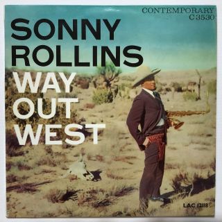 SONNY ROLLINS Way Out West Vogue Contemporary UK 1957 Ex,  Jazz LP 2