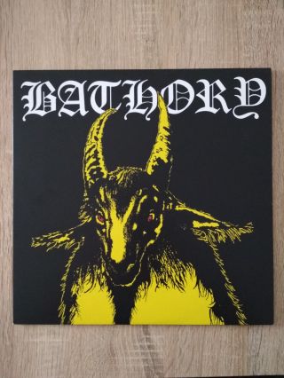 Bathory Lp Rare Yellow Venom Mayhem Darkthrone Hellhammer Celtic Frost Sodom