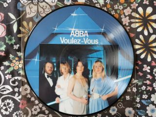 Abba - Voulez - Vous Rare Orig Uk Limited Edition Epic Picture Disc Lp