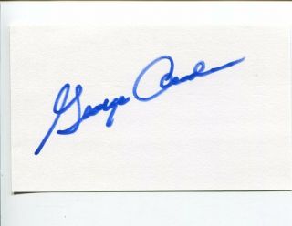 George Andrie Dallas Cowboys Bowl Marquette Golden Eagles Signed Autograph