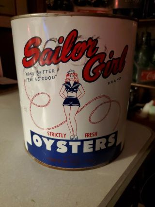 Sailor Girl Oyster Can