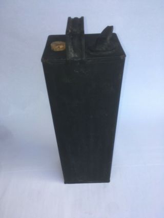 Antique Vintage 1 Gallon Oil Can Gas Pivoting Spout Patent 1890 Petroliana