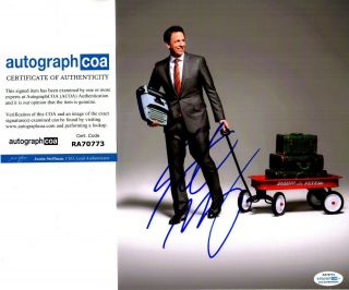 Seth Meyers Autographed 8 X 10 Photograph Late Night Snl Acoa Ra70773