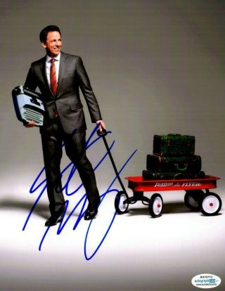 Seth Meyers Autographed 8 x 10 Photograph Late Night SNL ACOA RA70773 2