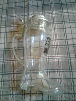 Dinkel Acker Glass Boot,  Stein,  Mug With Lid