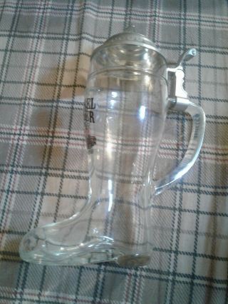 DINKEL ACKER Glass Boot,  Stein,  Mug With Lid 2