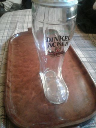 DINKEL ACKER Glass Boot,  Stein,  Mug With Lid 6
