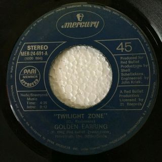 Rare Golden Earring " Twilight Zone " 1982 Philippines Mer - 24 - 691 Ex
