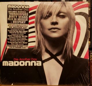 Rare Madonna Die Another Day 12 Lp Vinyl Record No Madame X Promo Cd
