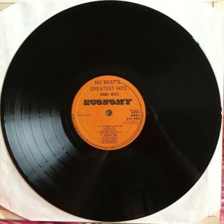 NU BEAT GREATEST HITS Rocksteady Ska Reggae PAMA ECO 6 1969 LP EX - /VG, 5