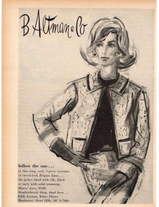 1960 B.  Altman & Co.  Woman 