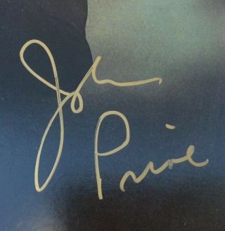 Signed JOHN PRINE 