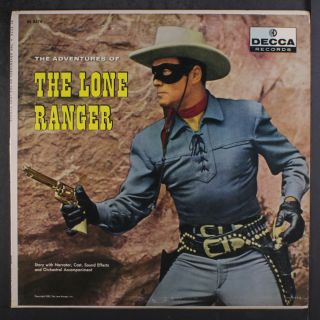 Geo W.  Trendle: The Lone Ranger Lp (wobc,  2 Corner Dings) Special Interest