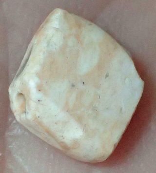 8mm Ancient Syrian Etched Carnelian Agate Bead,  4000,  Years Old,  S1006