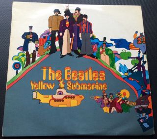 The Beatles Yellow Submarine 1969 1st Press Mono Apple Pmc 7070