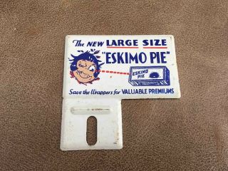 Old Large Size Eskimo Pie Ice Cream Kid 
