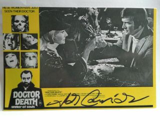 John Considine Hand Signed Autograph 4x6 Photo - Doctor Death - Rare