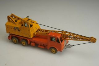 Vintage Dinky Toys England 972 Lorry Mounted Crane 20 - Ton Die - Cast