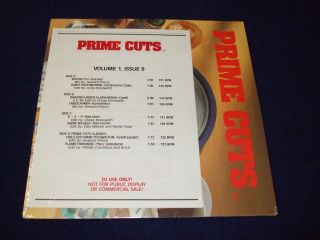 Prime Cuts Col.  1 Issue 8 2 X 12 " / Never Played / / Very Rare