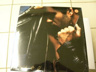 George Michael Faith Lp Near With Shrink Wrap & Poster