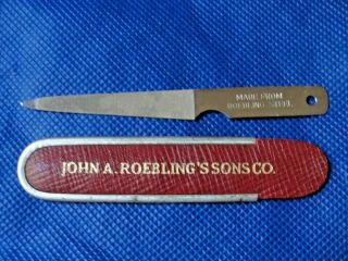 Vtg John A Roebling 