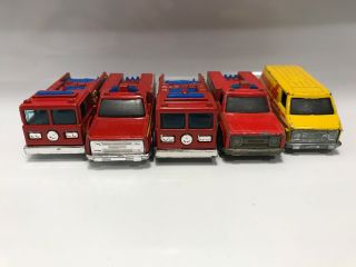 Vintage 1970s Mattel Hot Wheels Emergency Personnel Toy Car Collectibles