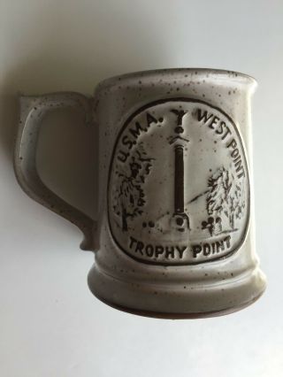 West Point Us Military Academy Trophy Point Mug 3.  5 "
